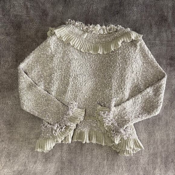 Vintage Ruffled Lisa International Fairy Cardigan - Picture 5 of 6